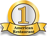 1 American Restaurant Badge